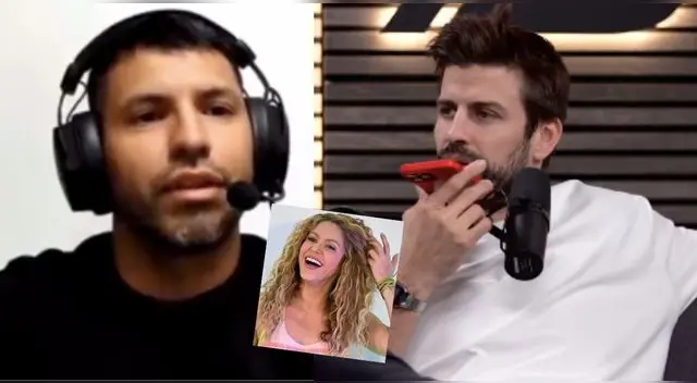 La respuesta del 'Kun' provocó inesperada reacción de Piqué. La respuesta del 'Kun' provocó inesperada reacción de Piqué.