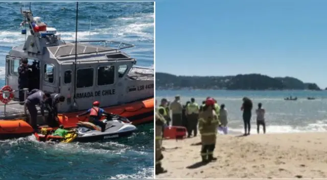 La desaparición de la familia se dio en la playa Pingueral.