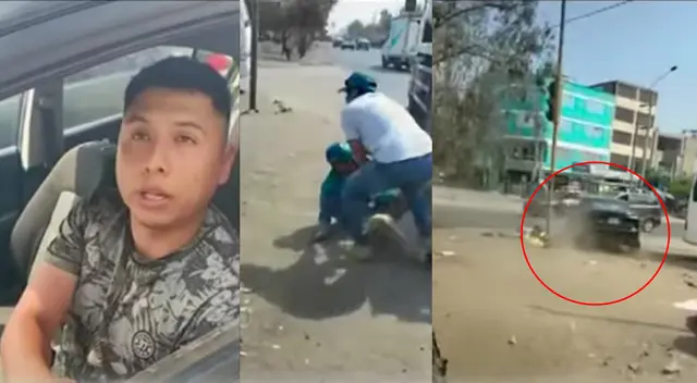 Suboficial se da a la fuga y atropella a fiscalizador en Comas Suboficial se da a la fuga y atropella a fiscalizador en Comas