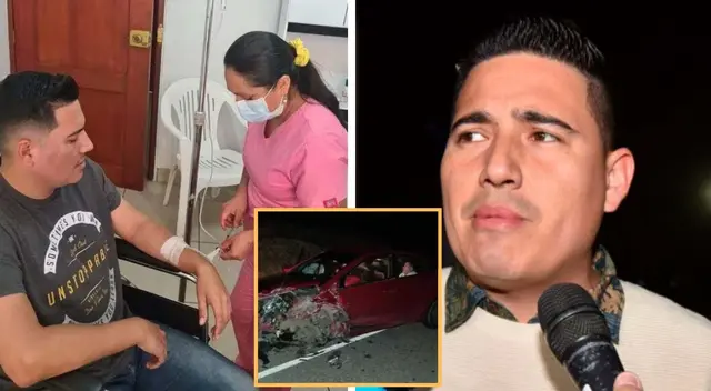 Pedro Loli se pronunció tras accidente automovilístico. Pedro Loli se pronunció tras accidente automovilístico.