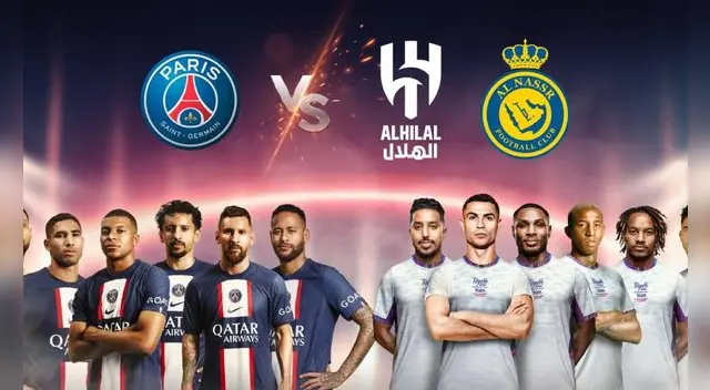 Andre Carrillo y Cristiano Ronaldo se enfrentaran a Lionel Messi en un amistoso internacional del PSG.