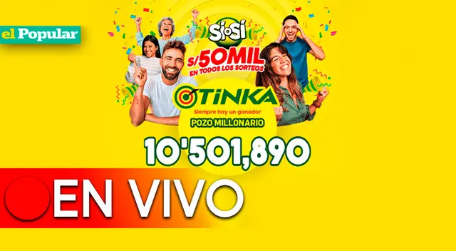 La Tinka este domingo 15 de enero de 2023. La Tinka este domingo 15 de enero de 2023.