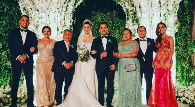 César Acuña Jr. dedica emotivo mensaje a Brunella Horna y Richard Acuña.