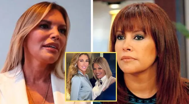 Jessica Newton respondió a Magaly Medina tras críticas a Alessia Rovegno.