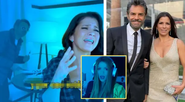 Eugenio Derbez y Alessandra Rosaldo realizan parodia de la nueva canción de Shakira.