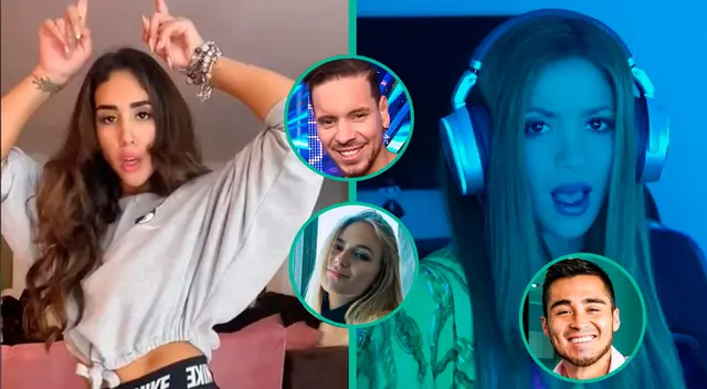 Melissa Paredes es troleada por querer celebrar como Shakira.