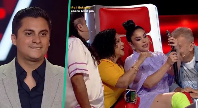 Cantante de Grupo 5 genera algarabía en el jurado de "La Voz Perú"