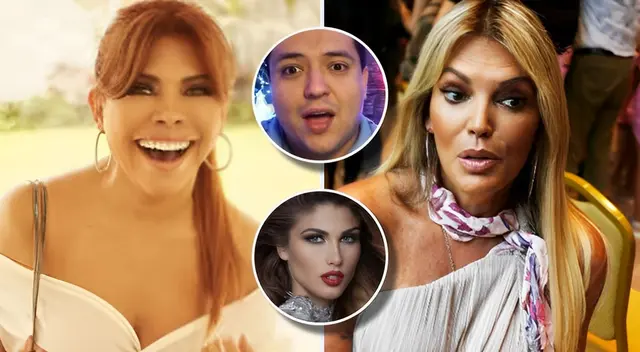 Magaly Medina y Jessica Newton están en pie de guerra, y Samu no podía dejar de meter su cuchara. Magaly Medina y Jessica Newton están en pie de guerra, y Samu no podía dejar de meter su cuchara.