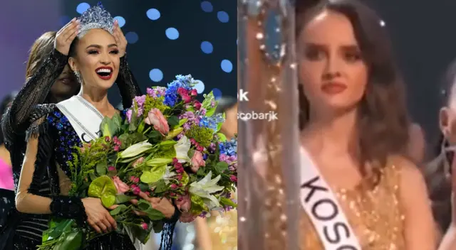 Usuarios viralizan reacción de Miss Kosovo tras ver ganar a Miss Usa.