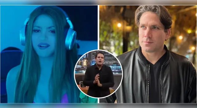 Paco Bazán cuestiona a Shakira. Paco Bazán cuestiona a Shakira.