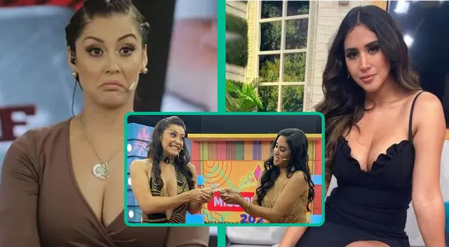 Karla Tarazona y Melissa Paredes se sacan los 'trapitos'. Karla Tarazona y Melissa Paredes se sacan los 'trapitos'.