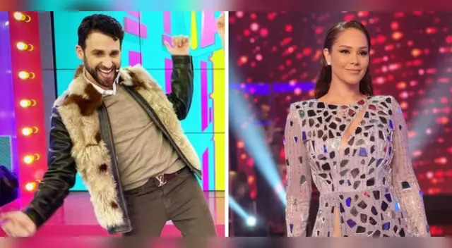 Rodrigo González se ríe de Karen Schwarz.