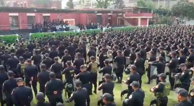 Más de 10 mil policías irán a la marcha. Más de 10 mil policías irán a la marcha.