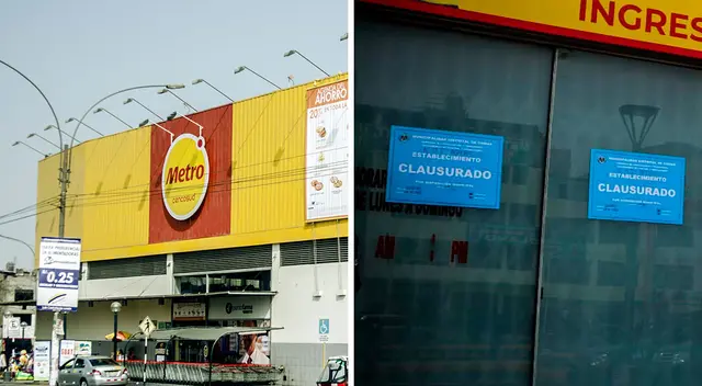 Municipalidad clausuró Metro de Belaunde. Municipalidad clausuró Metro de Belaunde.