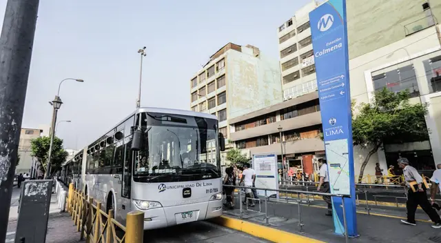 Cierran algunas estaciones del Metropolitano Cierran algunas estaciones del Metropolitano