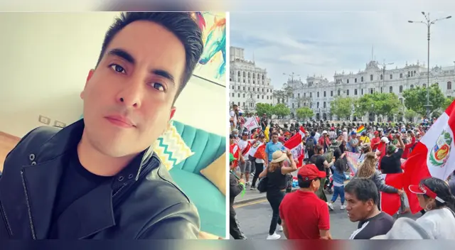 Tommy Portugal se manifiesta sobre las protestas en Lima.