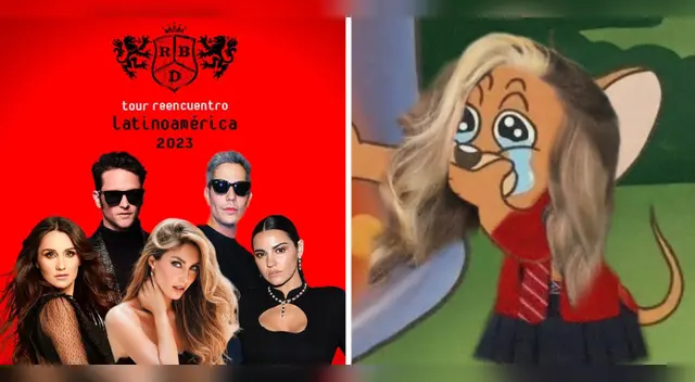 Memes surgen tras anuncio de RBD.