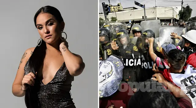 Daniela Darcourt brindó un importante mensaje en medio de los enfrentamientos entre manifestantes y PNP. Daniela Darcourt brindó un importante mensaje en medio de los enfrentamientos entre manifestantes y PNP.