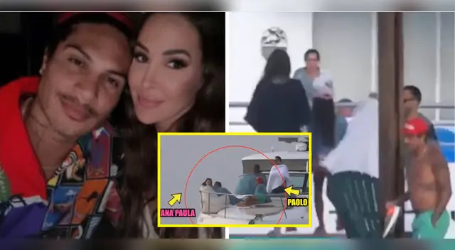 Ana Paula Consorte en el yate de Paolo Guerrero. Ana Paula Consorte en el yate de Paolo Guerrero.