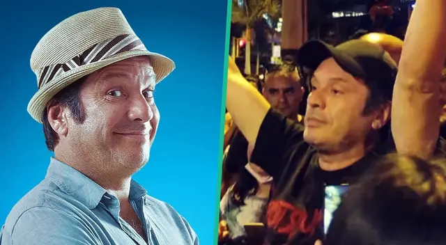 Lucho Cáceres es tendencia, pero usuarios reprochan su presencia en protestas. Lucho Cáceres es tendencia, pero usuarios reprochan su presencia en protestas.