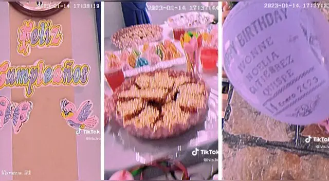 La fiesta noventera no tardó en volverse viral en las redes.