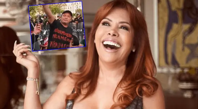 Magaly Medina se pronuncia tras participación de Lucho Cáceres en marcha 'Toma de Lima' y le dice: 'Ahora demándalos'