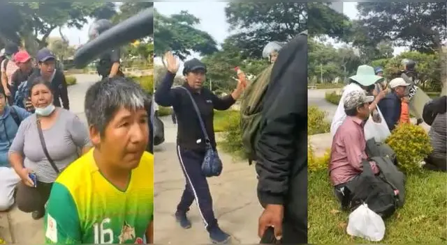 Policía Nacional del Perú usan racismo y discriminación contra manifestantes en San Marcos.