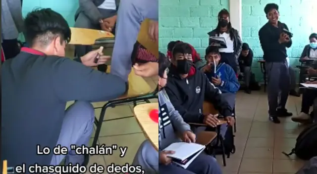 Sus compañeros aplaudieron su emprendimiento.