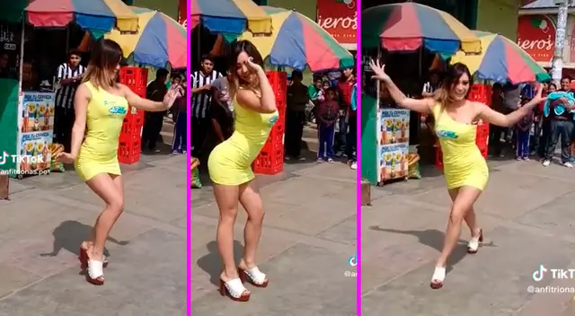 La joven venezolana y sus pasos de baile fueron la sensación en TikTok. La joven venezolana y sus pasos de baile fueron la sensación en TikTok.