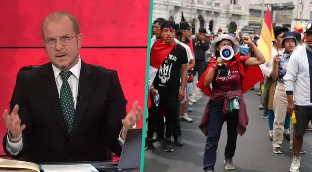 Augusto Thorndike no toleró más las protestas en las calles y arremetió contra los ciudadanos.