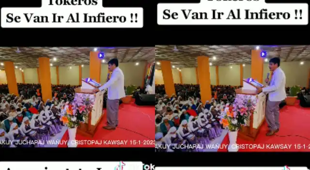 El pastor tuvo duras calificativos para los tiktokers. El pastor tuvo duras calificativos para los tiktokers.