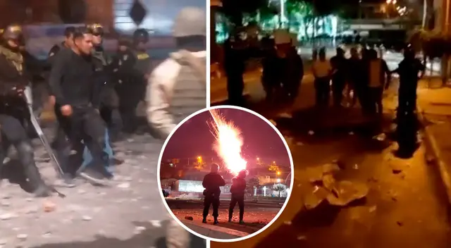 El agente policial fue liberado luego de varias horas de tensión en Arequipa.