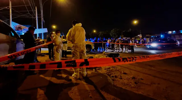 La pareja fue acribillada cuando salía de un club campestre de Comas.