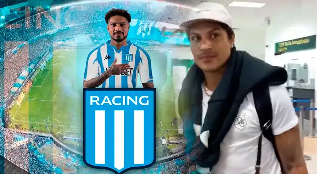 Paolo Guerrero será jugador de Racing, siempre y cuando pase el examen médico. Paolo Guerrero será jugador de Racing, siempre y cuando pase el examen médico.