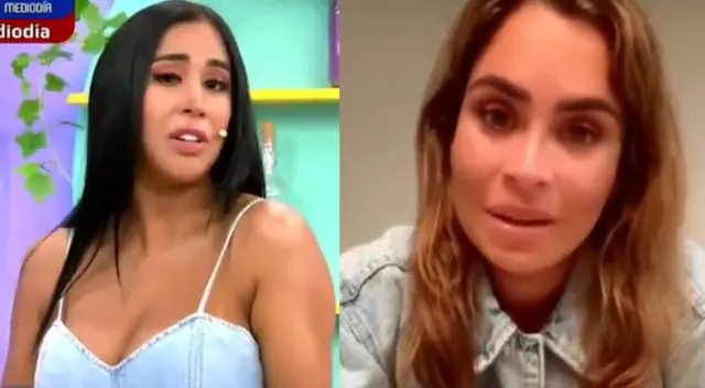 Melissa Paredes se solidariza con Ethel Pozo tras robo que sufrió en su casa.
