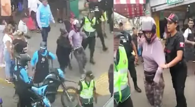 Mujer de la jeringa atrapada por la policía y el serenazgo de Magdalena