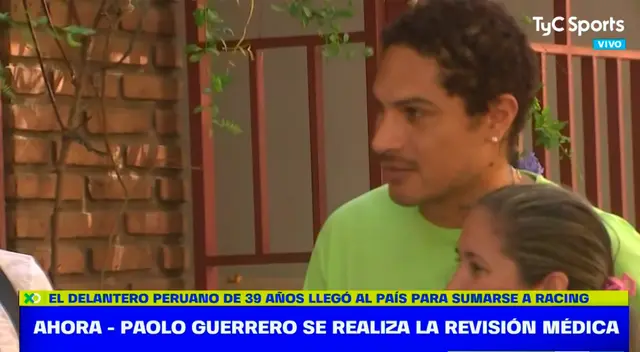 Paolo Guerrero pasa prueba médica.