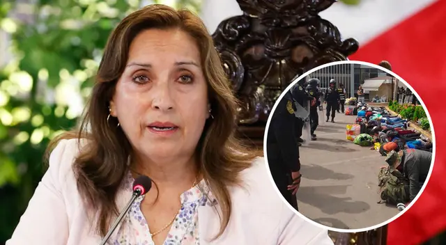 Dina Boluarte se refirió sobre la intervención policial en la San Marcos. Dina Boluarte se refirió sobre la intervención policial en la San Marcos.