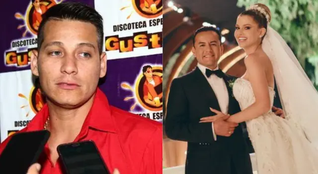 Luigui Carbajal no quieren que comparen si boda con la Brunella Horna. Luigui Carbajal no quieren que comparen si boda con la Brunella Horna.