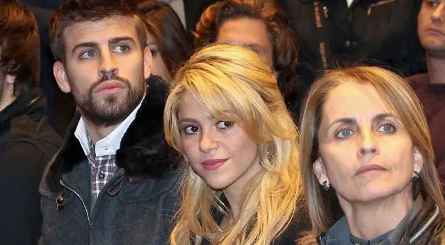 Filtran video de mamá de Gerard Piqué 'callando agresiva' a Shakira Filtran video de mamá de Gerard Piqué 'callando agresiva' a Shakira