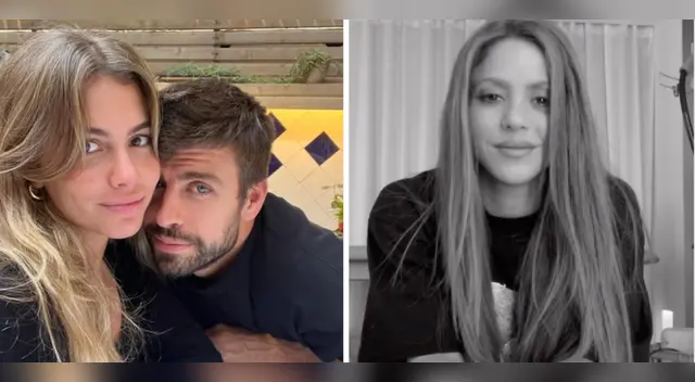Gerard Piqué y Clara Chía juntos.