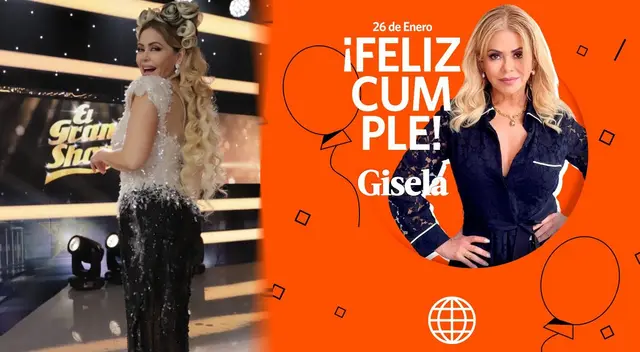 Gisela Valcárcel cumple 60 años y América televisión dedica emotivo mensaje.