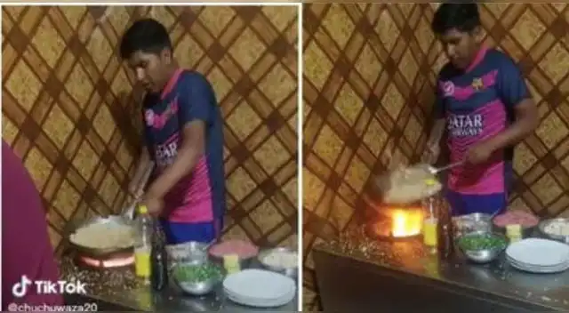 El video es viral en las redes sociales.