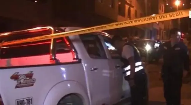 Las víctimas fueron interceptadas por dos sujetos que iban en una motocicleta.