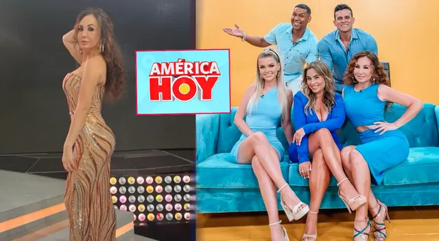 Janet Barboza no quiere más conductores en 'América Hoy'.