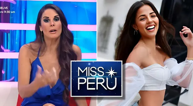 Rebeca Escribens apoyó a Luciana Fuster.