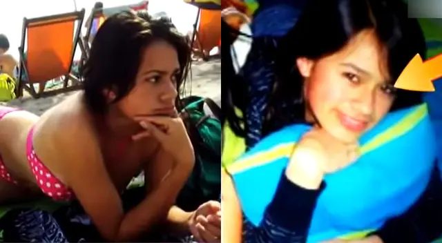 Jossmery Toledo durante su adolescencia.