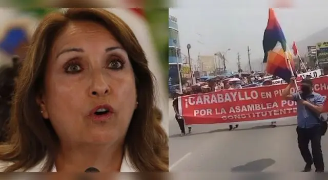 Presidenta Dina Boluarte aseguró que no renunciará, pese a manifestaciones.