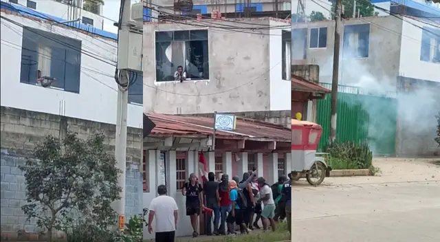 Gobernador de Madre de Dios siendo atacado por vándalos