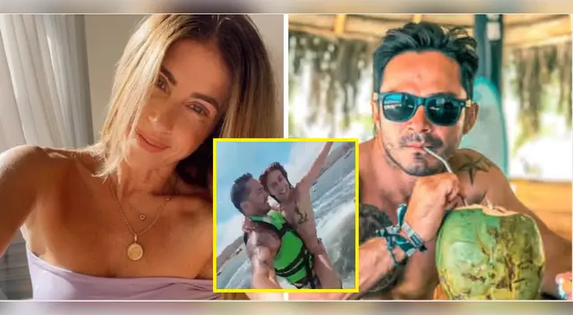 Fiorella y Andrés sorprenden con video. Fiorella y Andrés sorprenden con video.